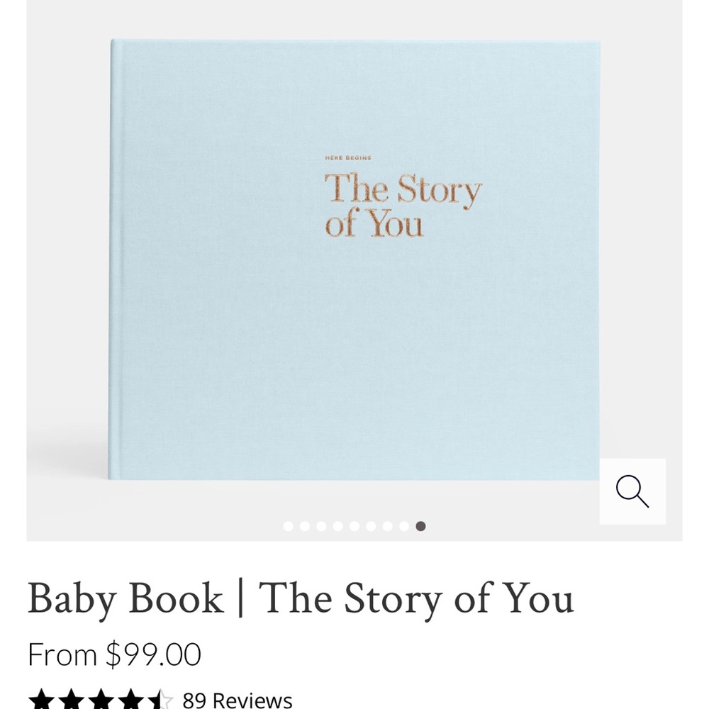 Artifact Uprising Baby Book